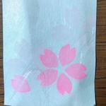 消しゴムはんこ　桜