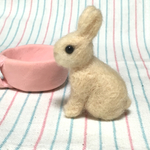ミルクティー色のうさちゃん