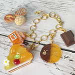 《受注生産》オレンジスイーツのバッグチャーム🍊フェイクスイーツ