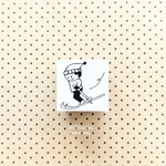 963hanko ラバースタンプ: スキーしようぜ