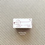 963hanko ラバースタンプ: ダックスくん