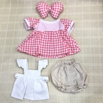 限定値下げ　リメイク　ぬいぐるみ　コスチューム　４点セット　231130-2