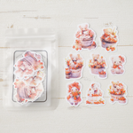 #5 LizBear / Flake Seal / 8種類 16枚set