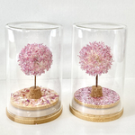 たんぽぽわたげの桜の木　手のひらのさくらの木　お花見ボトルフラワー　ひな祭り　かわいいインテリア雑貨　お祝い　引越し祝い　入学　卒業　退職　誕生日プレゼント　スペシャルギフト　可愛いフラワーボトル　