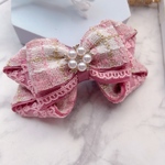 秋冬の限定品♡甘くsweetなピンクツイードの天使リボン