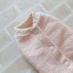 犬服SS   ノルディックピンク バックオープン(背中開き)✨送料無料✨