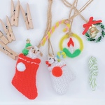 モールうさぎさんのクリスマスオーナメント