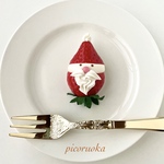 苺サンタブローチ