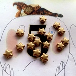 【10コセット】#czech beads#チェコビーズstar12㍉ gold
