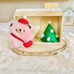 【即日発送】ミニミニくまちゃんのクリスマス♡♡【ピンク】
