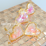 ふんわりPink💗ピアス