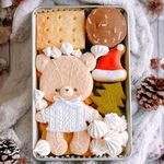 <11月･12月限定>くまさん好き♡店主がくまさん好きさんの為に作った可愛いと美味しさがギュッと詰まったクッキー缶🧸♥