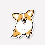 ステッカー　ウェルシュコーギー（ミニステッカー）犬　
