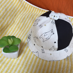 新作★くまと水玉のベビー、キッズ帽子