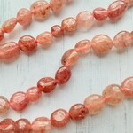 【約4～9×4～7mm　6個】モスコバイト　タンブル