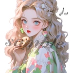 ℳ.オリジナルステッカー