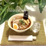 hand madeミニチュア ドールハウス　ラーメン屋さん　醤油ラーメン