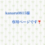 kanaru0815様専用ページです❣️