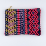 【フランス生地✳︎フレンチツイードE】ポーチM  化粧ポーチ　マルチケース