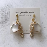 starキャッツアイ(White)/ピアス・イヤリング