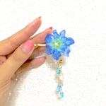青花ヘアピンかんざし