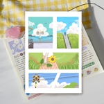 夏の風景シール31（手帳デコやコラージュにおすすめ）