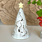 クリスマスツリー　クリスマス飾り　ランプシェード　置物　陶器