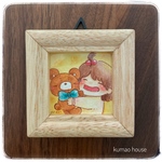 🍀5cmミニ原画｢むぎゅう｣