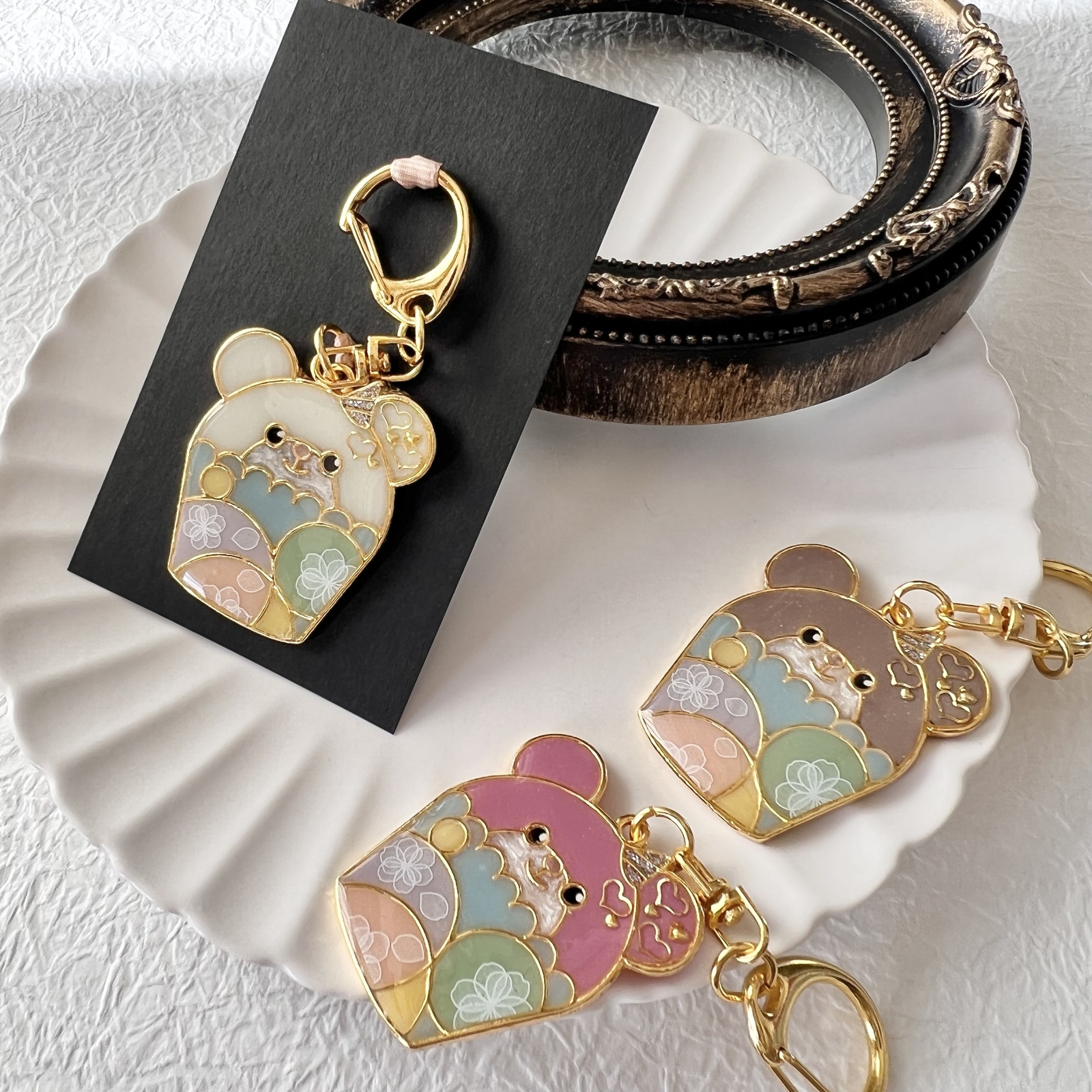 レジン くま - バッグチャームの人気通販 | minne byGMOペパボ 国内 