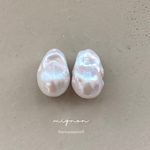 バロックパール　バロックパールピアス　バロックパールイヤリング　パールピアス　パールイヤリング