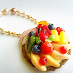 フルーツタルトのバッグチャーム