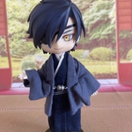 ねんどろいどどーる　男の子　着物　羽織　帯