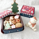 《数量限定》クリスマスねこのてクッキー缶