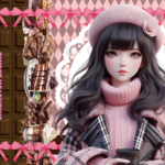 デザインペーパー POP GIRL SWEET VALENTINE