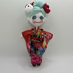 ハンドメイドドールチャーム　バックチャーム　お人形
