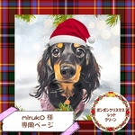 miruk0様 専用ページ【送料無料】 犬服 クリスマス ポンポンニット帽
