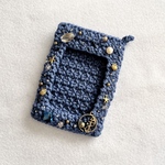 ♢受注製作♢トレカケース《海賊denim×gold》