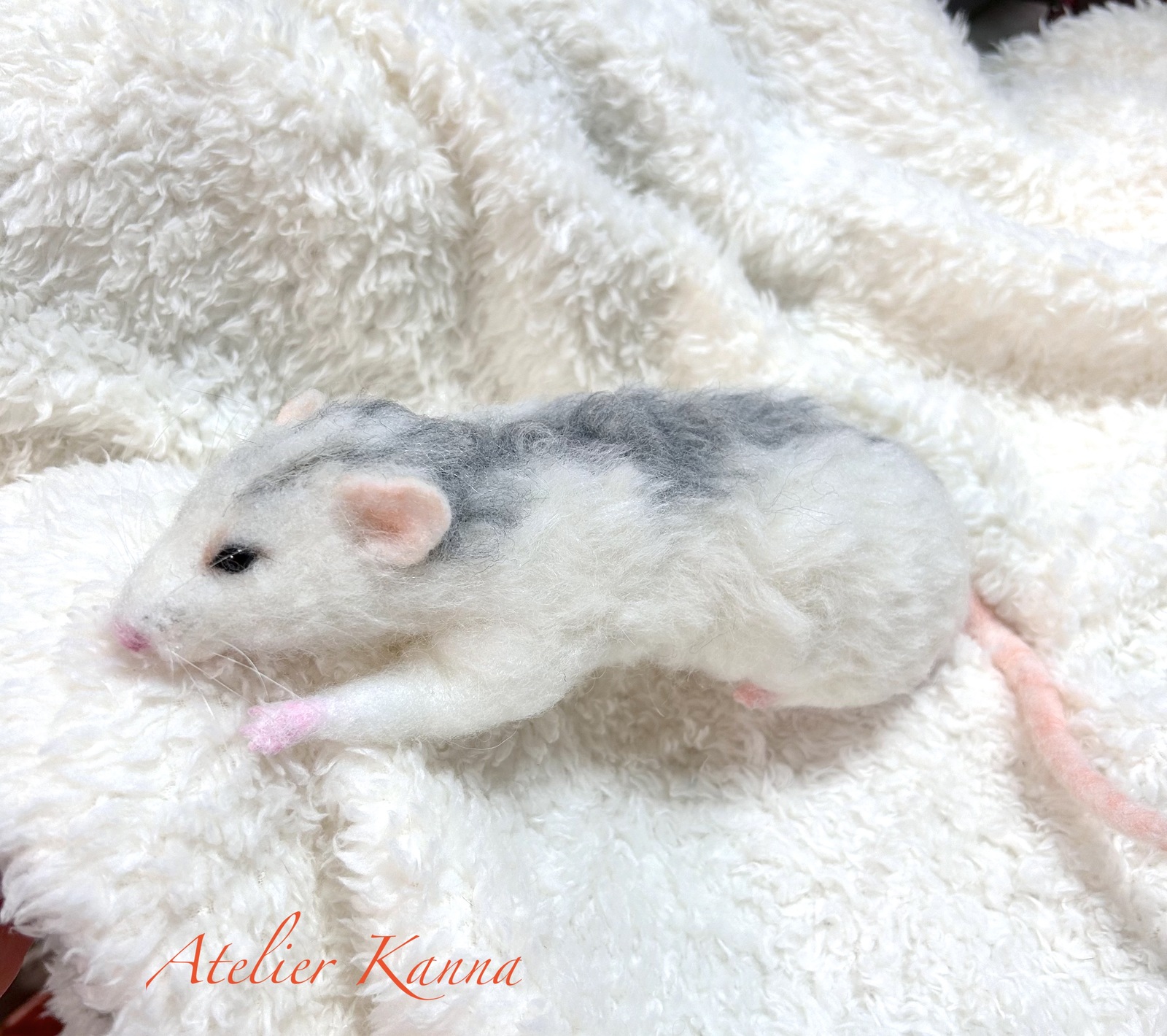 【羊毛フェルト】ハムスター★オーダー（☆ダンパ☆） うちの子！ハムスター【オーダーメイド】 羊毛フェルト Yuto 通販