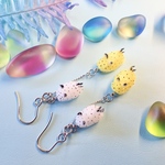 <ピアス>〜おチビなゴマフビロードウミウシ達〜