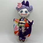 ハンドメイドドールチャーム　バックチャーム　お人形