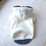 犬服！Msize！暖か！ペイズリー重ね着