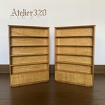 donaggio様専用　1/6サイズ　本棚5段プラス（2個）ミニチュア家具