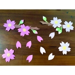 春壁面　桜  さくら 3月壁面飾り 4月壁面飾り 画用紙　ガーランド　保育教材