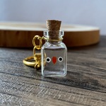 mini瓶チャーム（Gold/Clear）