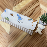 ＊受注作製＊再販⑤お箸袋　お箸ポーチ　カトラリーポーチ　カトラリーケース🦖恐竜　ティラノサウルス🦖