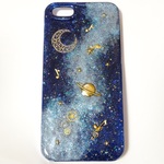 ☆宇宙　 iPhone5・5Sの宇宙塗りiPhoneケース・携帯カバー☆