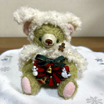 ピスタチオひつじくまちゃん　リース付き
