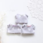 ちびぬい洋服＊グレーキャット