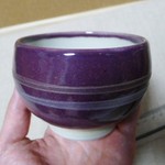 紫色のカフェオレボウル？　アウトレット　２個セット