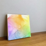 一点もの15㎝×15㎝　特別価格　アルコールインクアート命名書